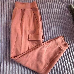 Old Navy Active Pink Fleece Joggers